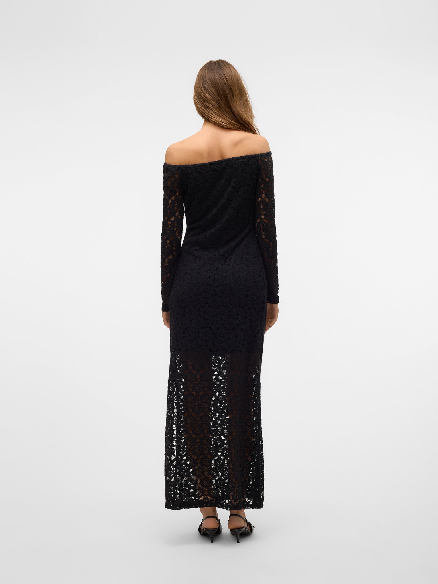 Γυναικείο φόρεμα VMRIRI OFF SHOULDER LONG DRESS FAW EXP 10330123 | 10330123