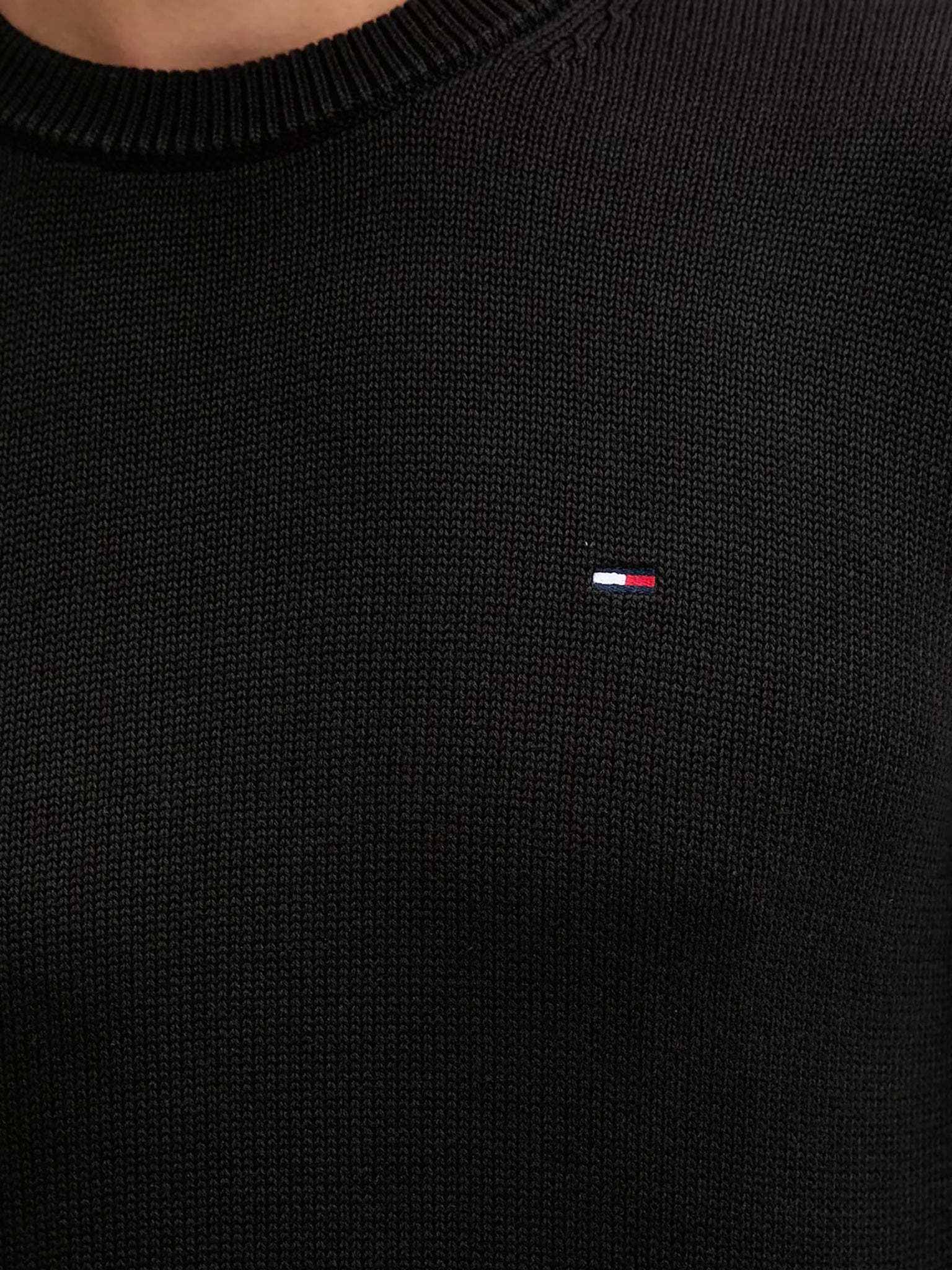 Ανδρική μπλούζα πλεκτή TJM SLIM ESS SWEATER EXT DM0DM21787BDS | DM0DM21787BDS