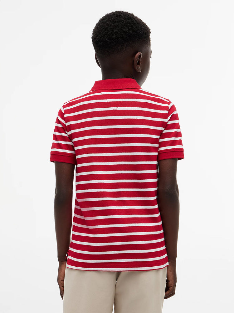 Παιδικό polo ριγέ red FLAG POLO S/S KB0KB091030EW | KB0KB091030EW
