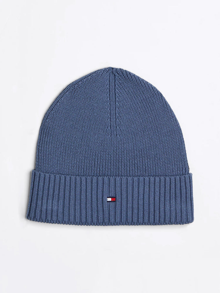 Ανδρικός σκούφος πλεκτός TH FLAG PIMA COTTON BEANIE AM0AM12796DBW | AM0AM12796DBW