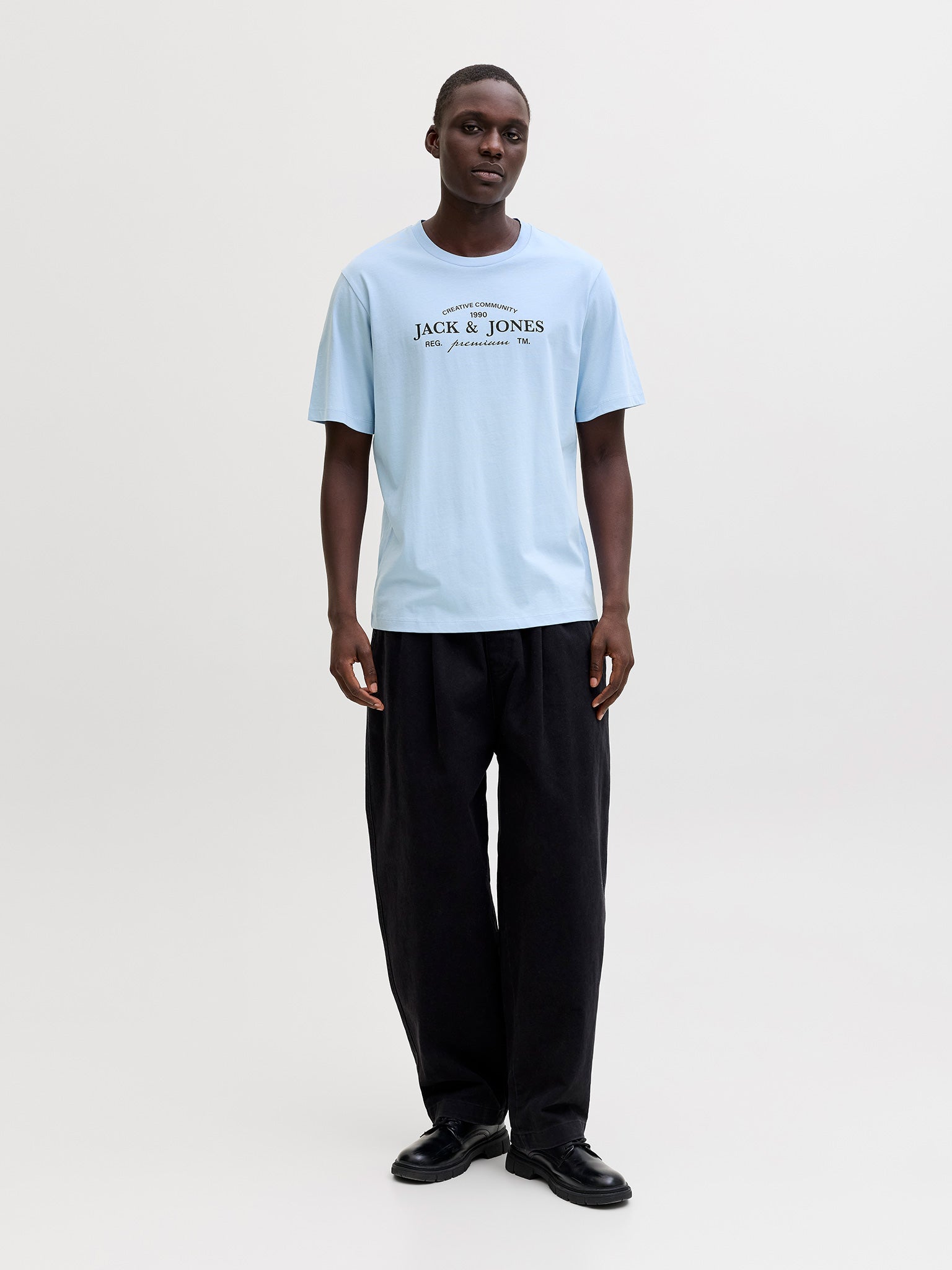 Ανδρικό t-shirt JPRBLAKEVIN SS TEE FST 12298017 | 12298017