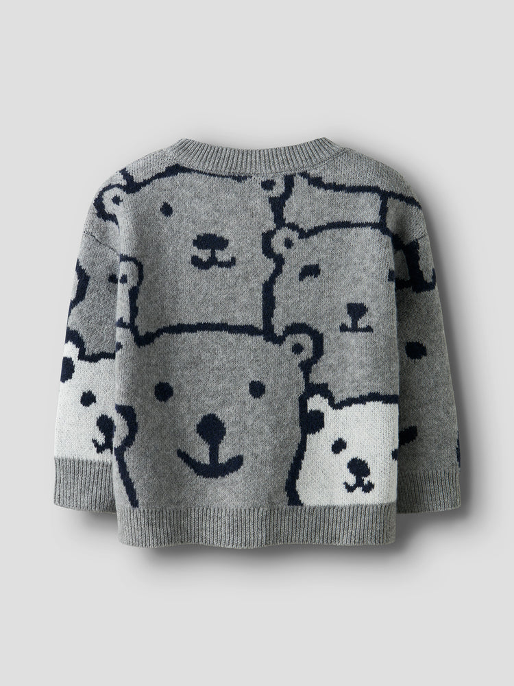 Παιδική μπλούζα πλεκτή NMMSAUEL LS LOOSE KNIT 13250273 | 13250273