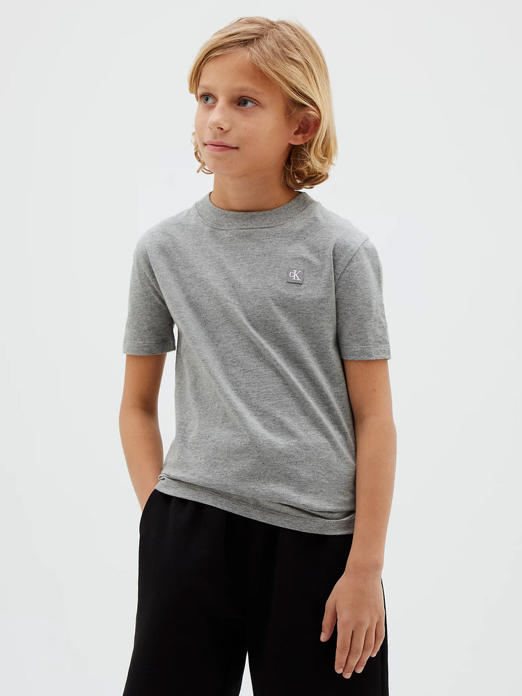 Εφηβική μπλούζα μακό μελανζέ MINI BADGE REG T-SHIRT LV1CKTJA27P7D | LV1CKTJA27P7D