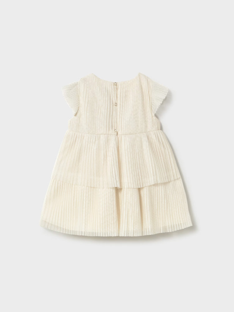 Βρεφικό φόρεμα τούλινο πλισέ | 26-01908-039