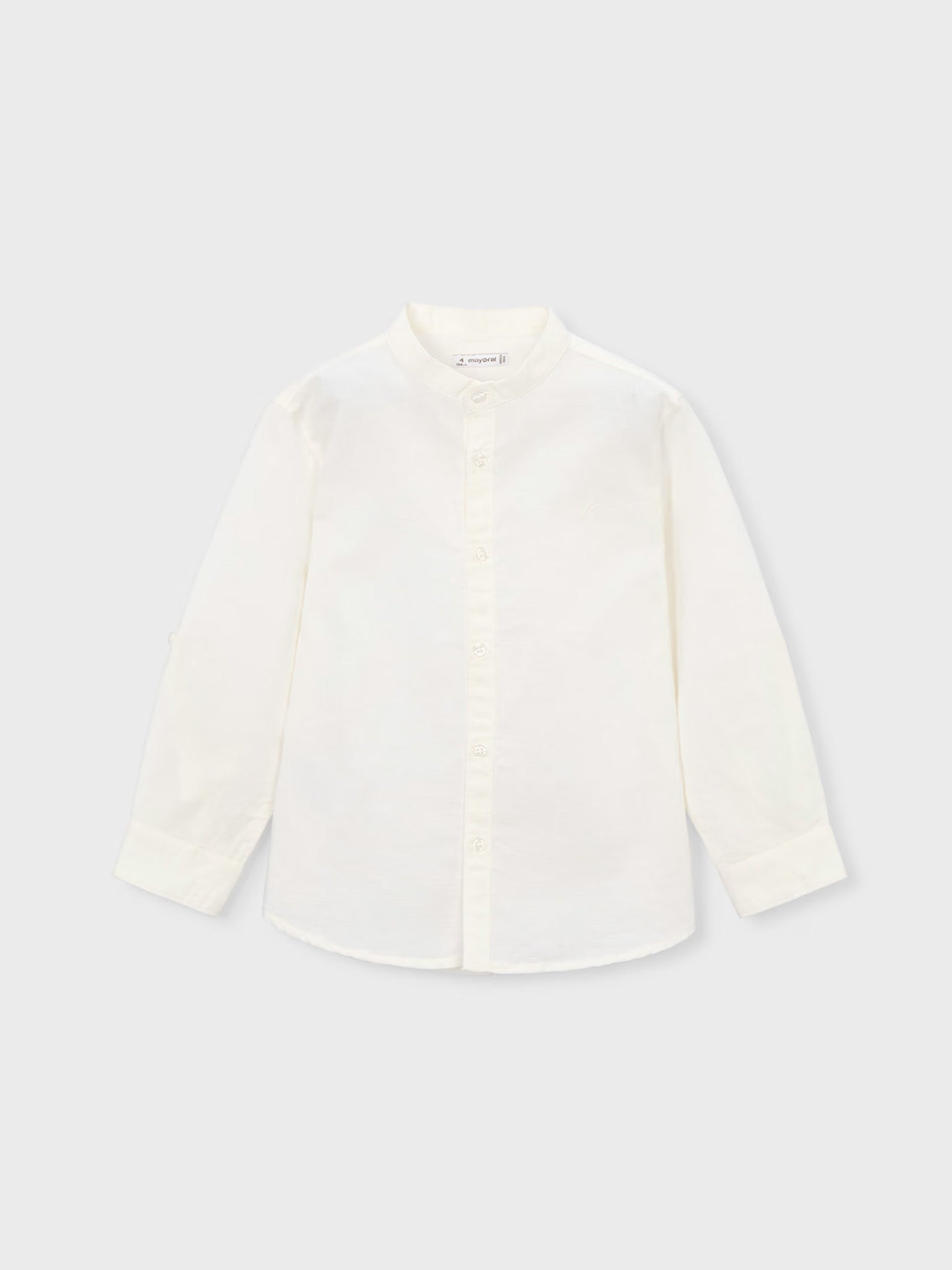 Παιδικό πουκάμισο γιακάς mao | 26-03118-030