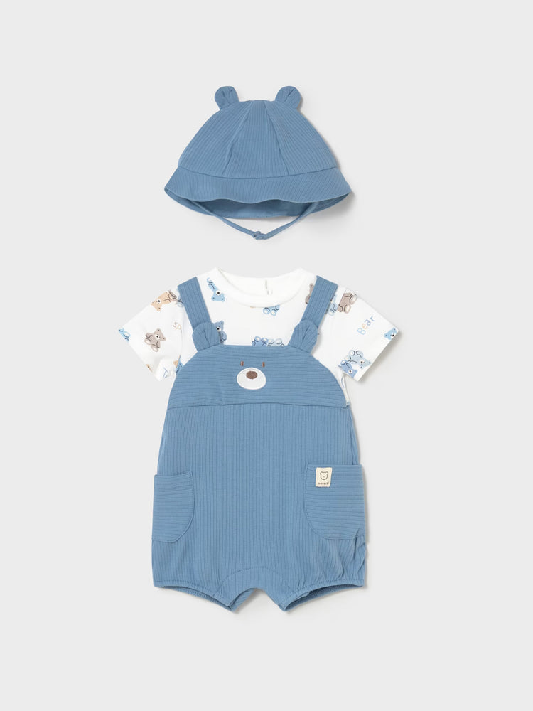 Βρεφικό φορμάκι με καπέλο | 26-01608-065