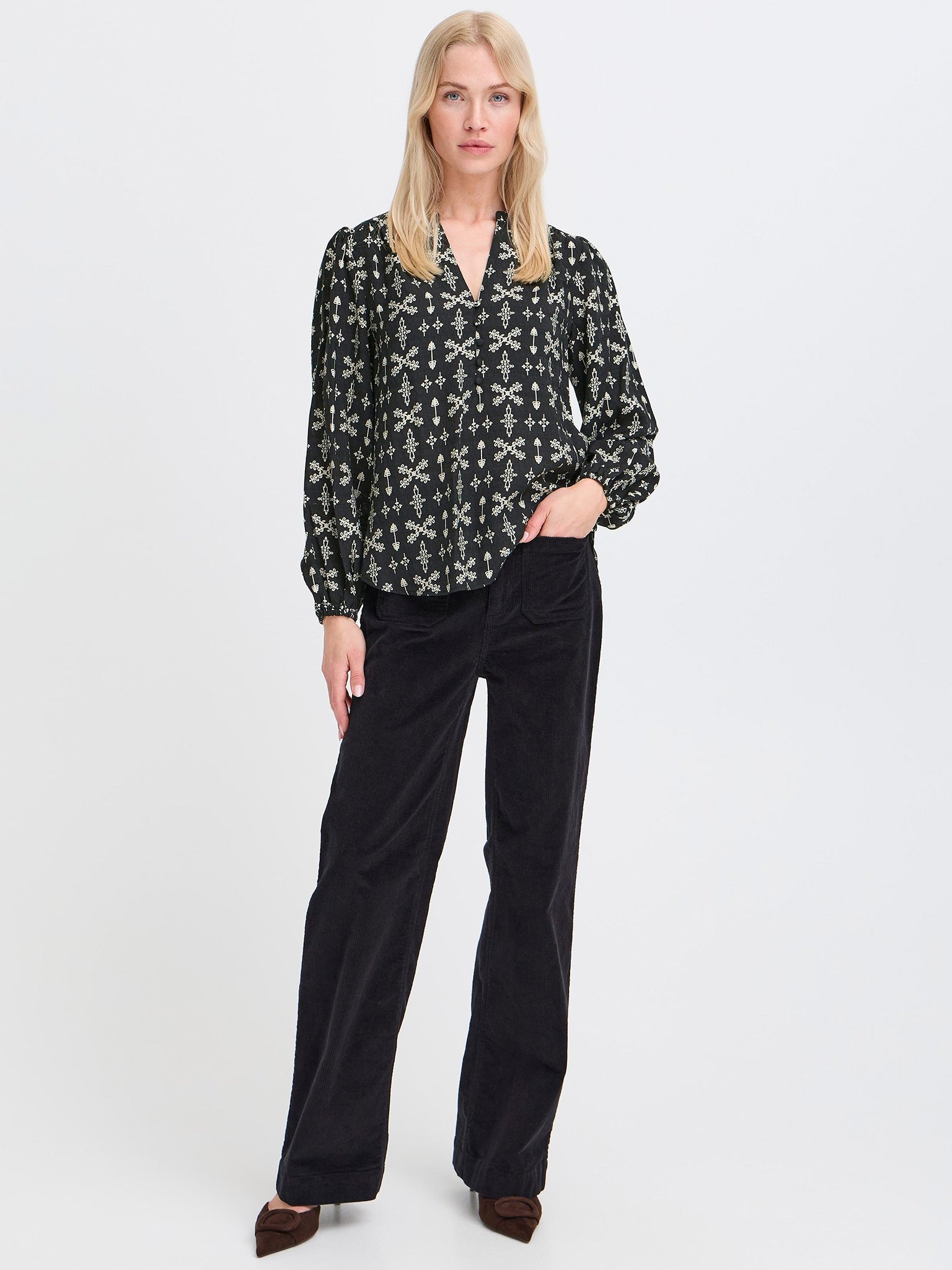 Γυναικεία μπλούζα σταμπωτή  BYIGAVA BLOUSE 20818182 | 20818182