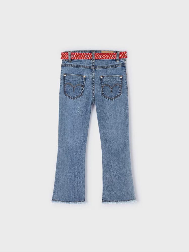 Παιδικό παντελόνι τζιν flared Better Cotton 24-03534-026 | 24-03534-026