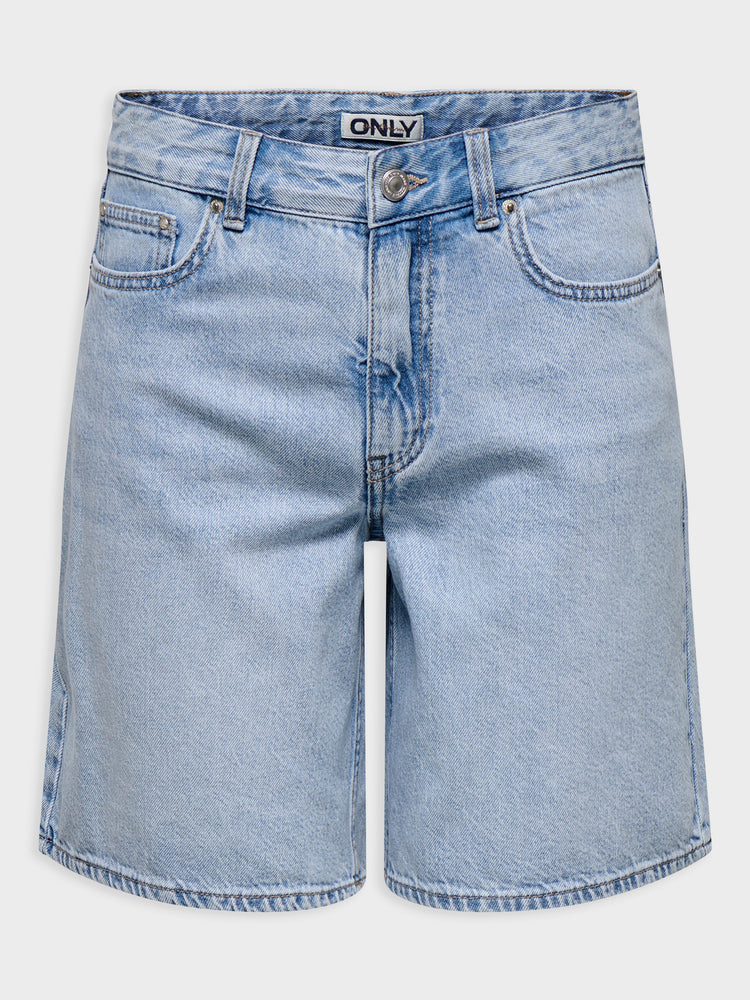 Γυναικείο σορτς τζιν Light Blue ONLLUMI MW MOM SHORTS DNM 15344963 | 15344963