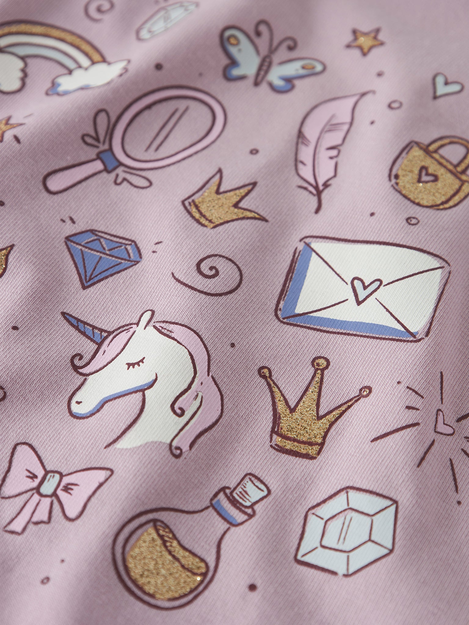 Παιδική μπλούζα Princess Kit NMFVIX LS TOP 13224958 | 13224958