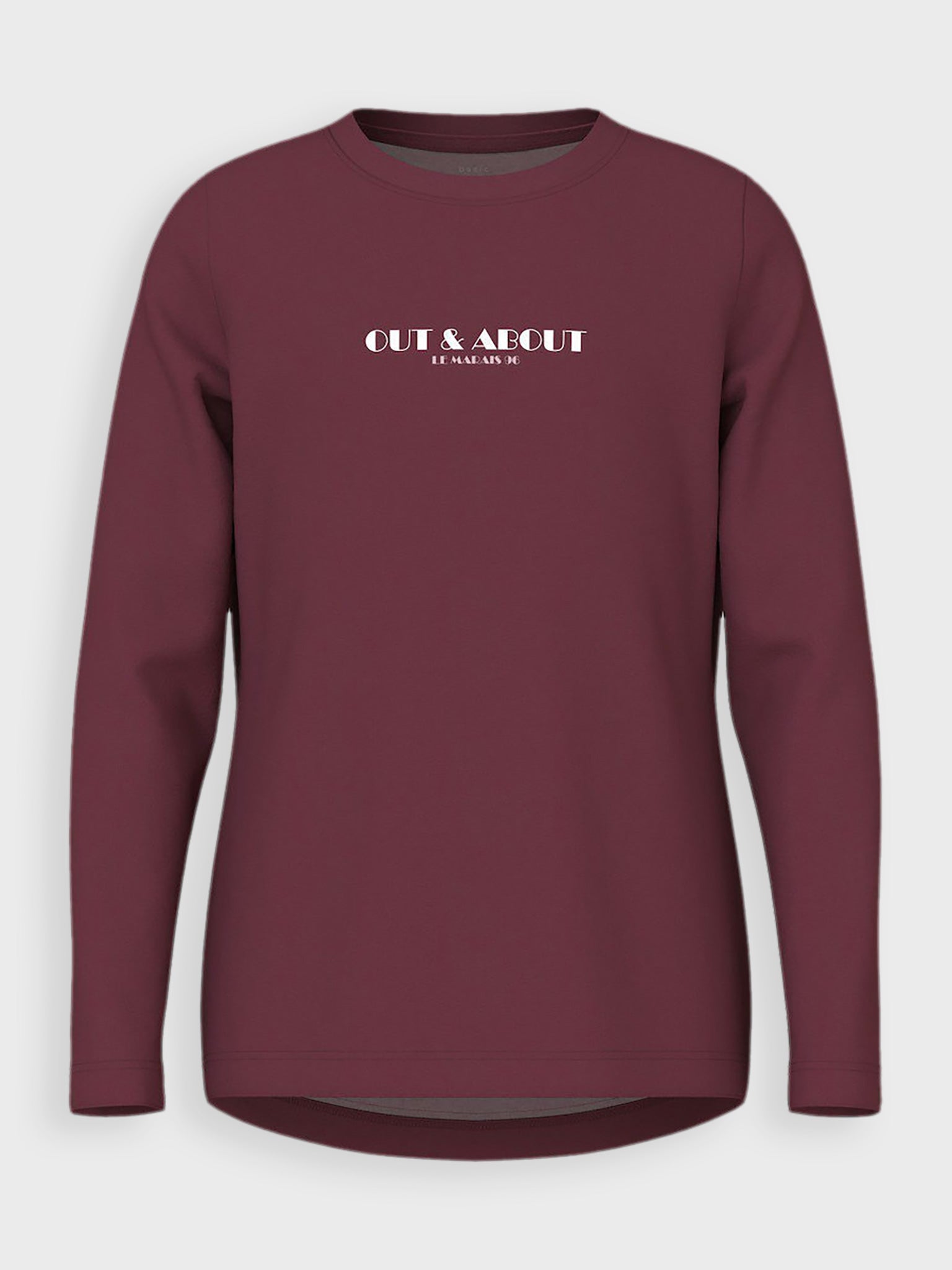 Εφηβική μπλούζα μακό Out And About NKFVIX LS TOP 13224952 | 13224952