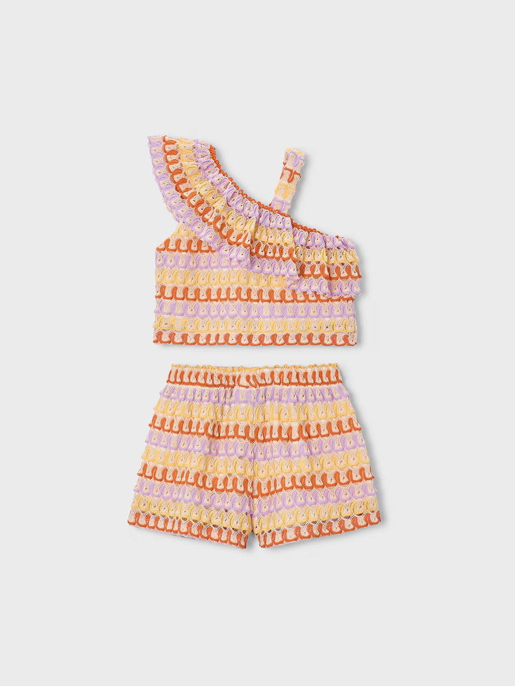 Παιδικό σετ σορτς μακό φαντασία | 26-03225-060