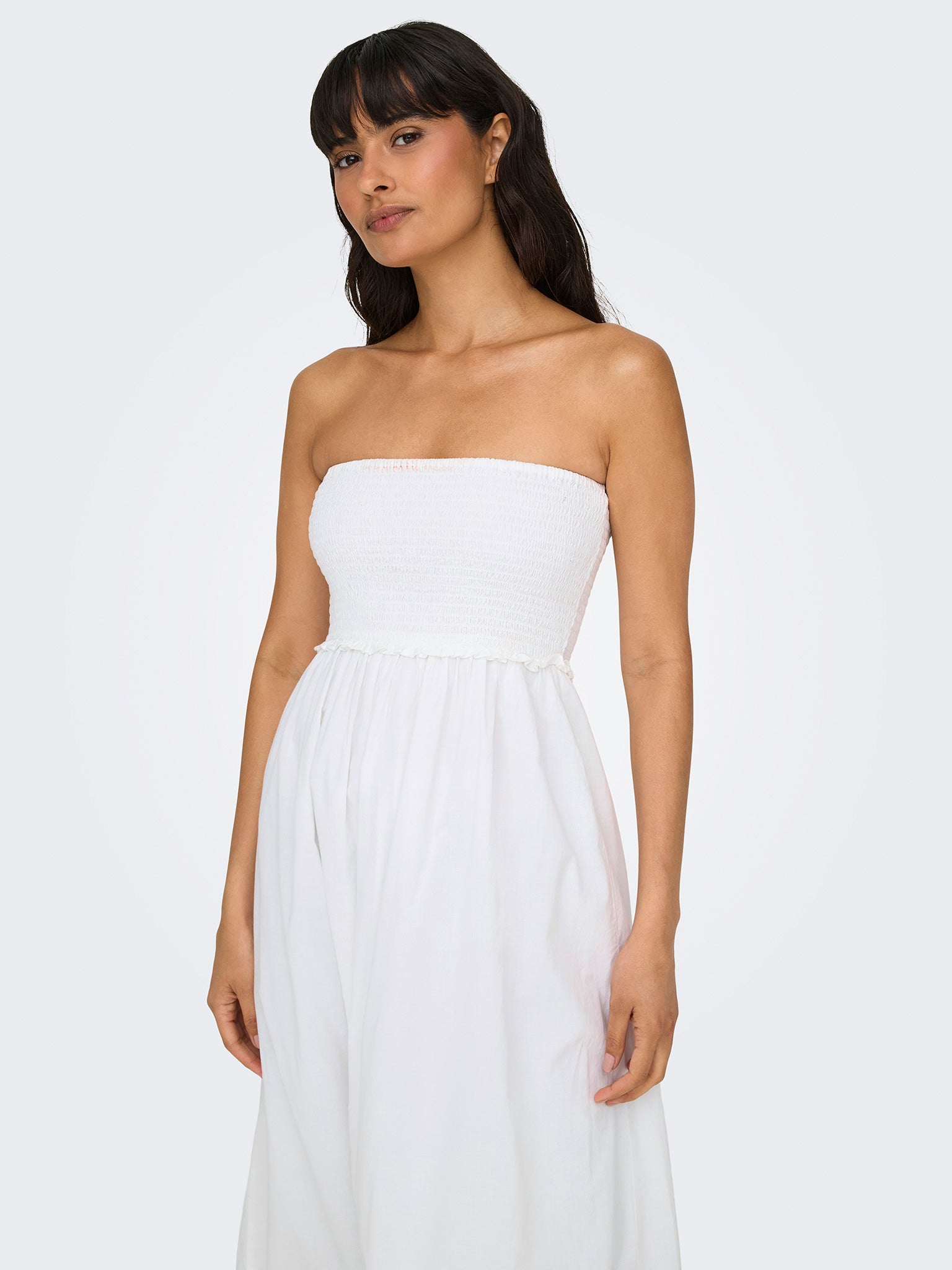 Γυναικείο φόρεμα ONLCLAUDIA SMOCK TUBE DRESS WVN 15343044 | 15343044