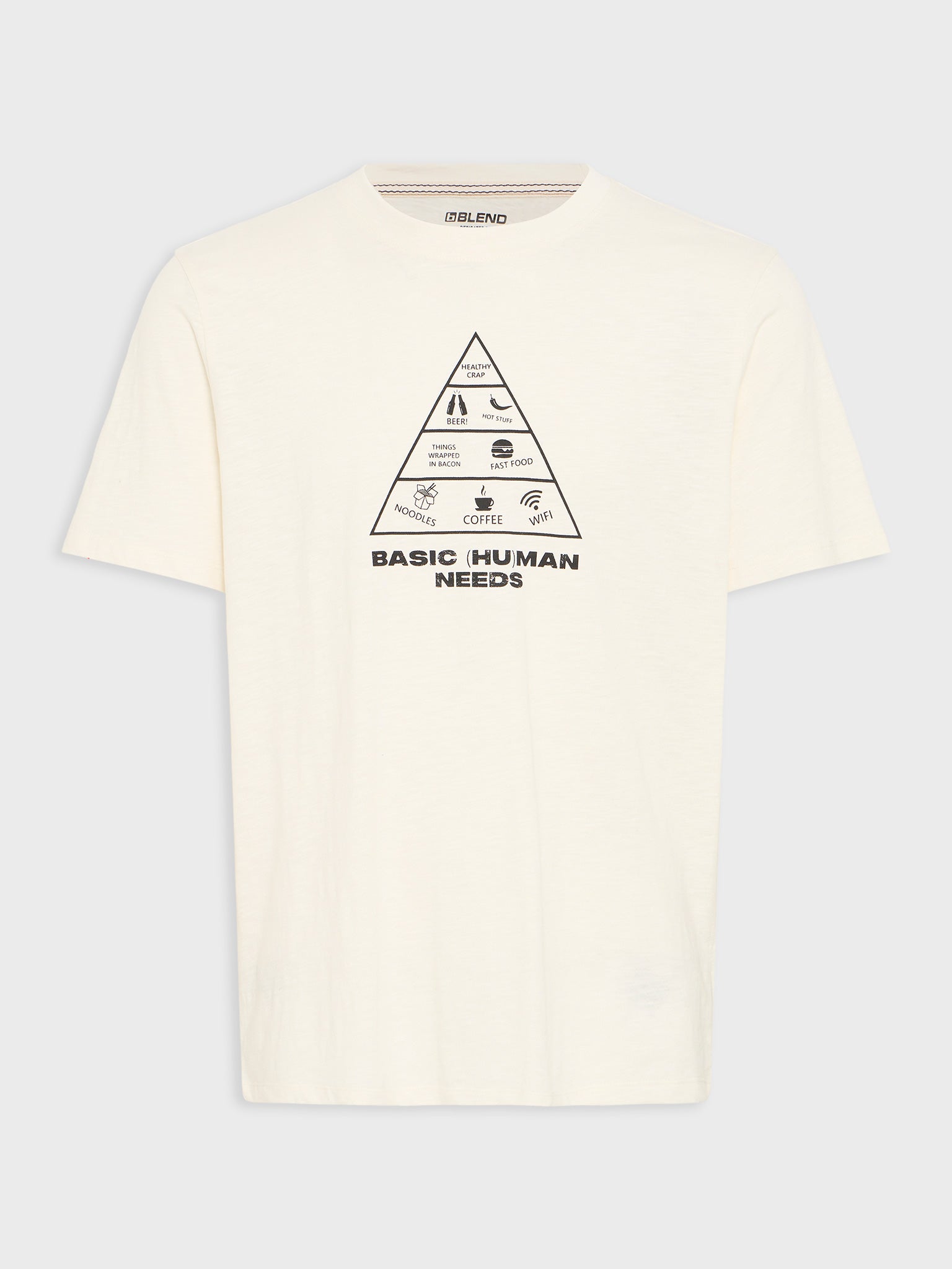 Ανδρικό t-shirt BHIKO FRONT PRINT S/S TEE 20720076 | 20720076