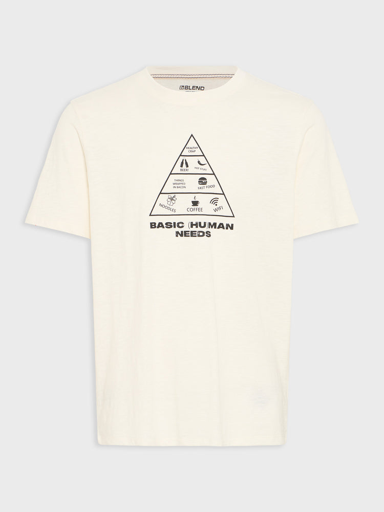 Ανδρικό t-shirt BHIKO FRONT PRINT S/S TEE 20720076 | 20720076