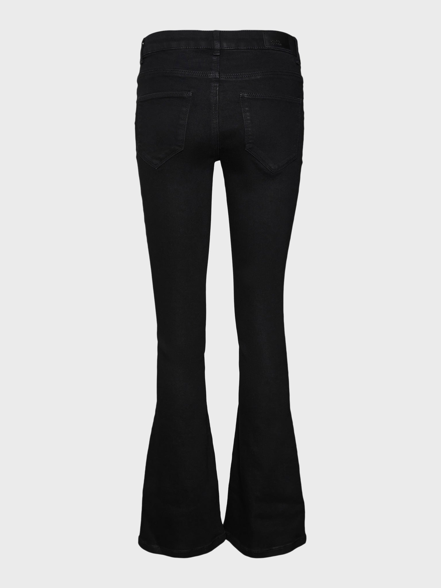 Γυναικείο παντελόνι καμπάνα VMELLY MR FLARED JEANS BLK 10313109 | 10313109