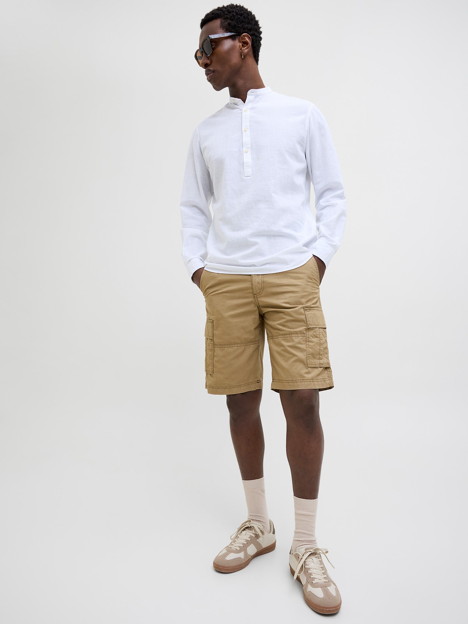 Ανδρική βερμούδα cargo JPSTCOLE MATEO CARGO SHORT MID 12274389 | 12274389
