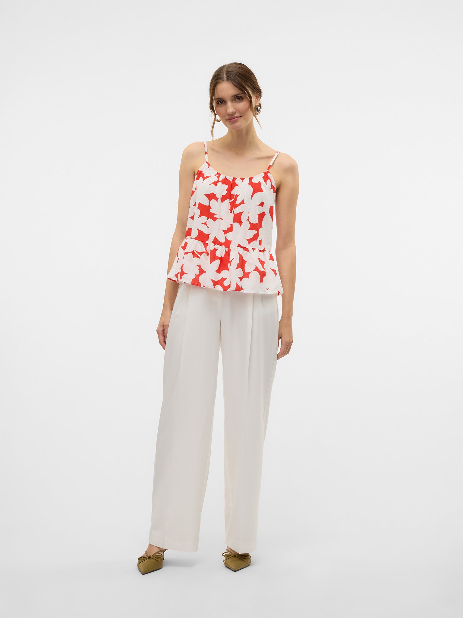Γυναικείο top δίχρωμο VMDICTHE SINGLET TOP WVN 10323638 | 10323638