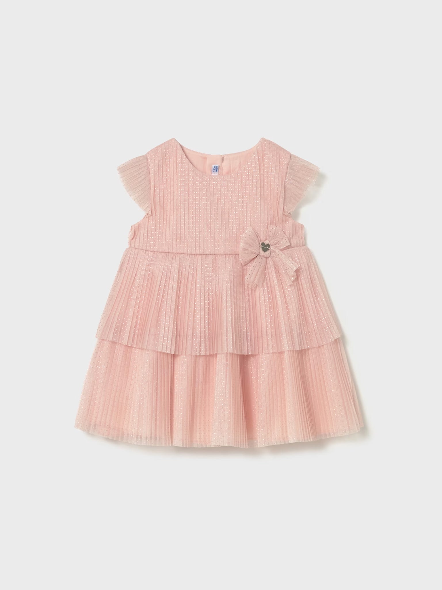 Βρεφικό φόρεμα τούλινο πλισέ | 26-01908-037