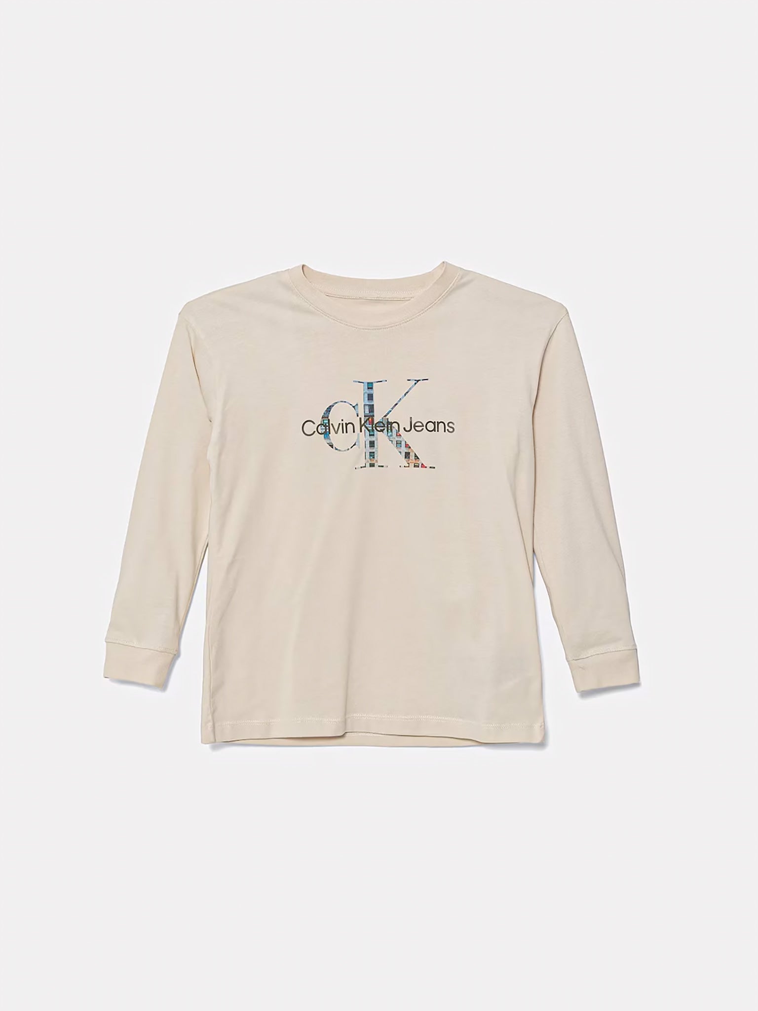 Παιδική μπλούζα μακό FLLED IN MONOLOGO LS TEE IB0IB02531PGB | IB0IB02531PGB