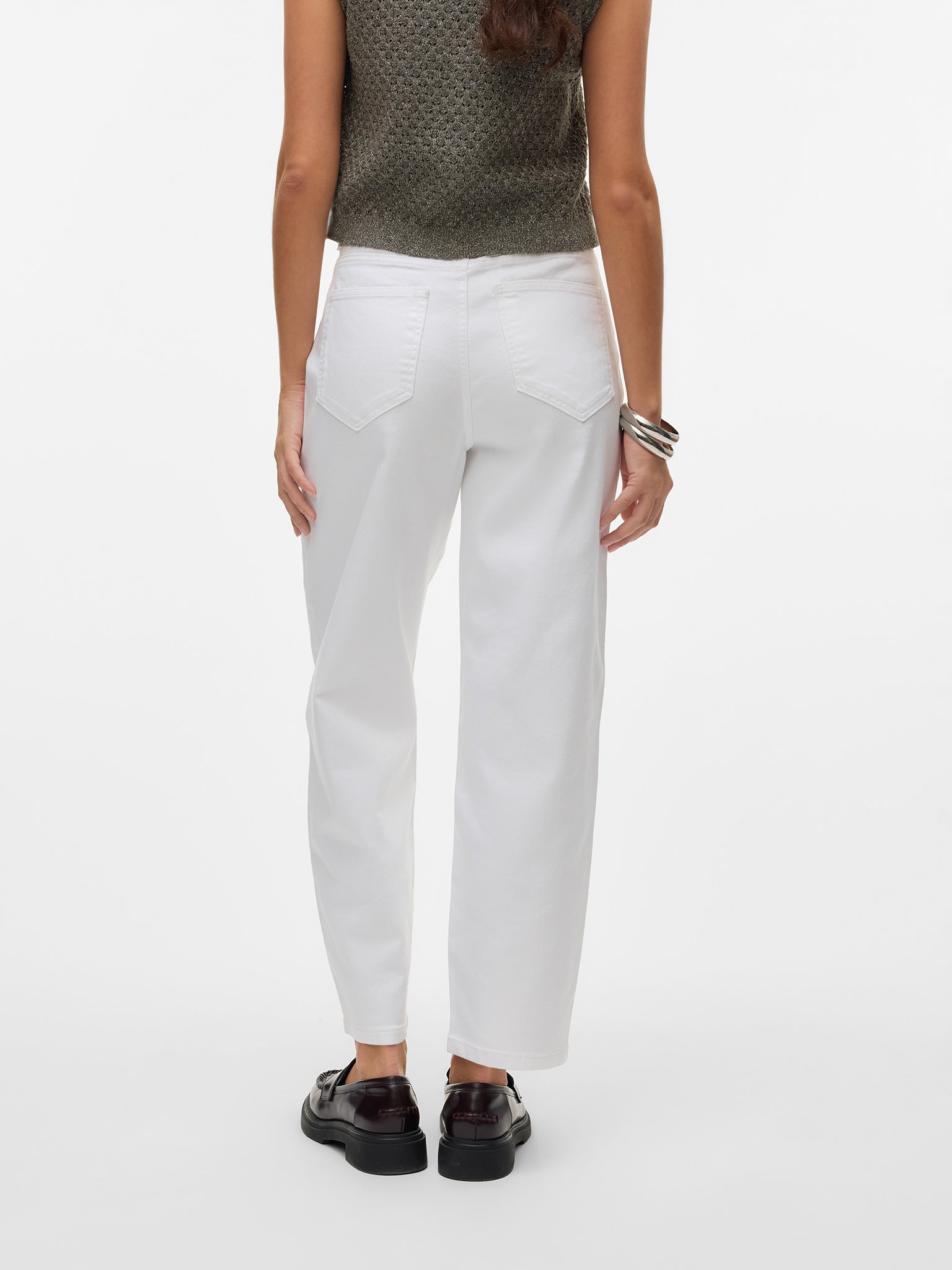 Γυναικείο παντελόνι τζιν VMLIA HR BARREL DNM JEANS 10330449 | 10330449