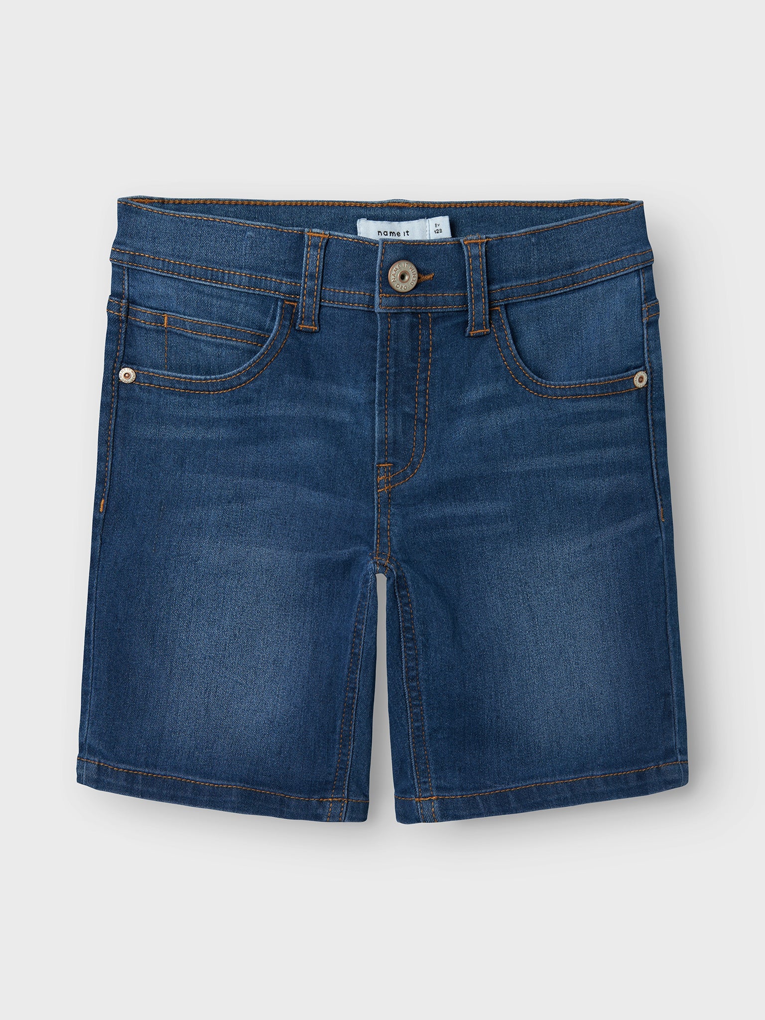 Εφηβική βερμούδα τζιν dark blue NKMSILAS SLIM L DNM SHORTS 3339-IS 13238091 | 13238091