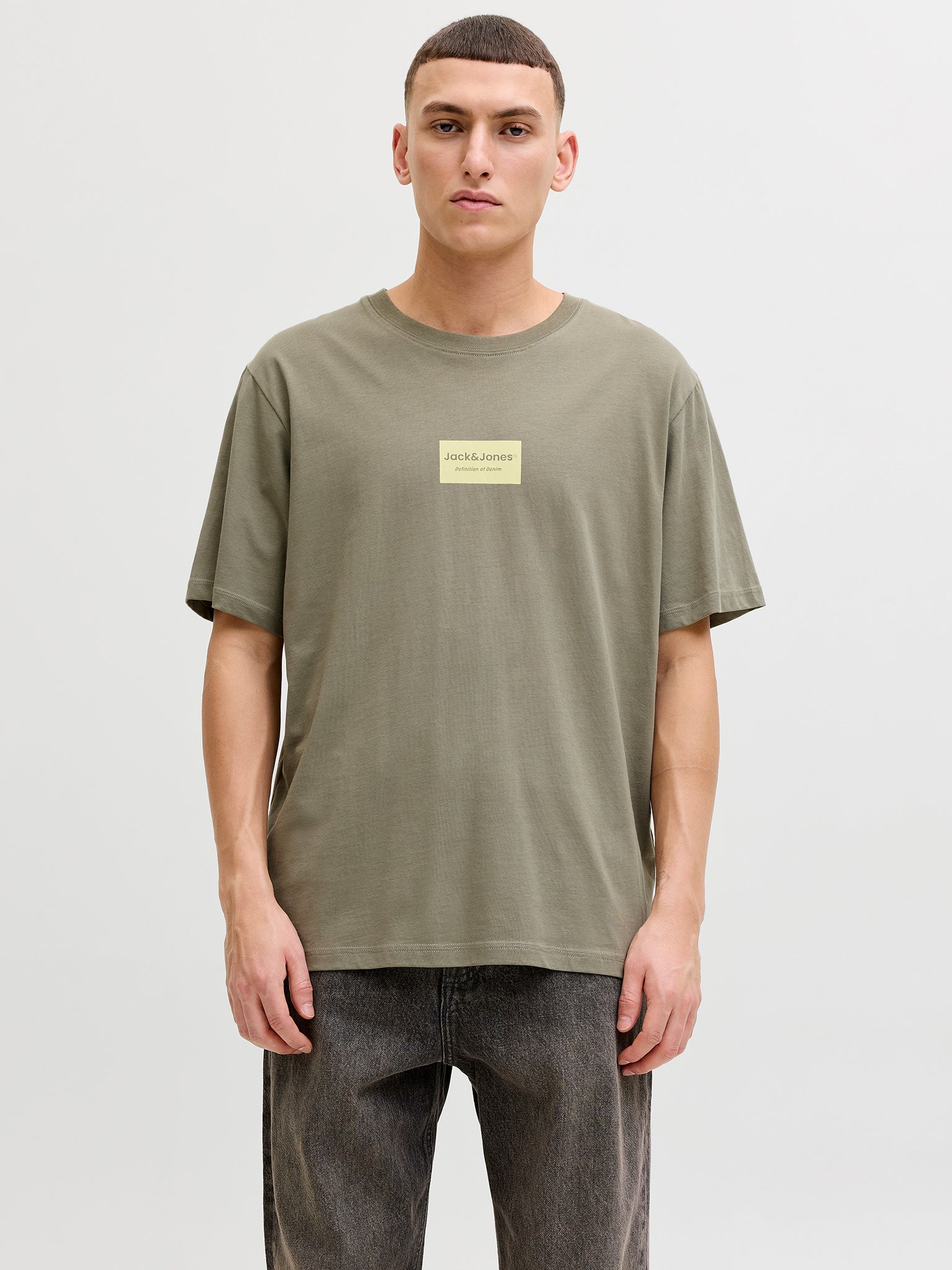 Ανδρικό t-shirt JJFRANK TEE SS CREW NECK 12288092 | 12288092