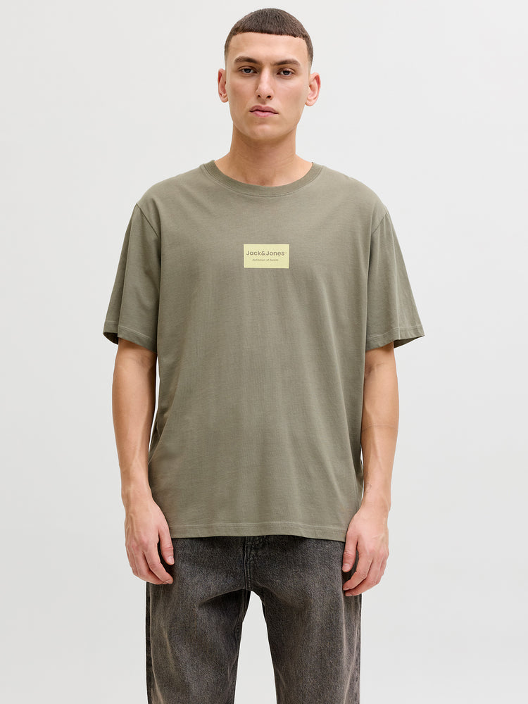 Ανδρικό t-shirt JJFRANK TEE SS CREW NECK 12288092 | 12288092
