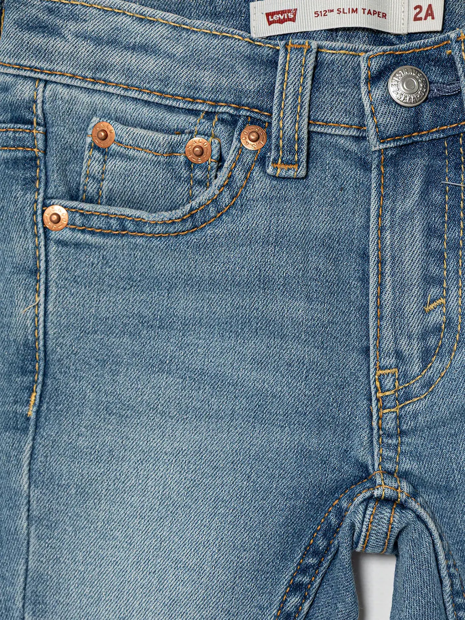Παιδικό παντελόνι τζιν medium blue | 8E6728MA0