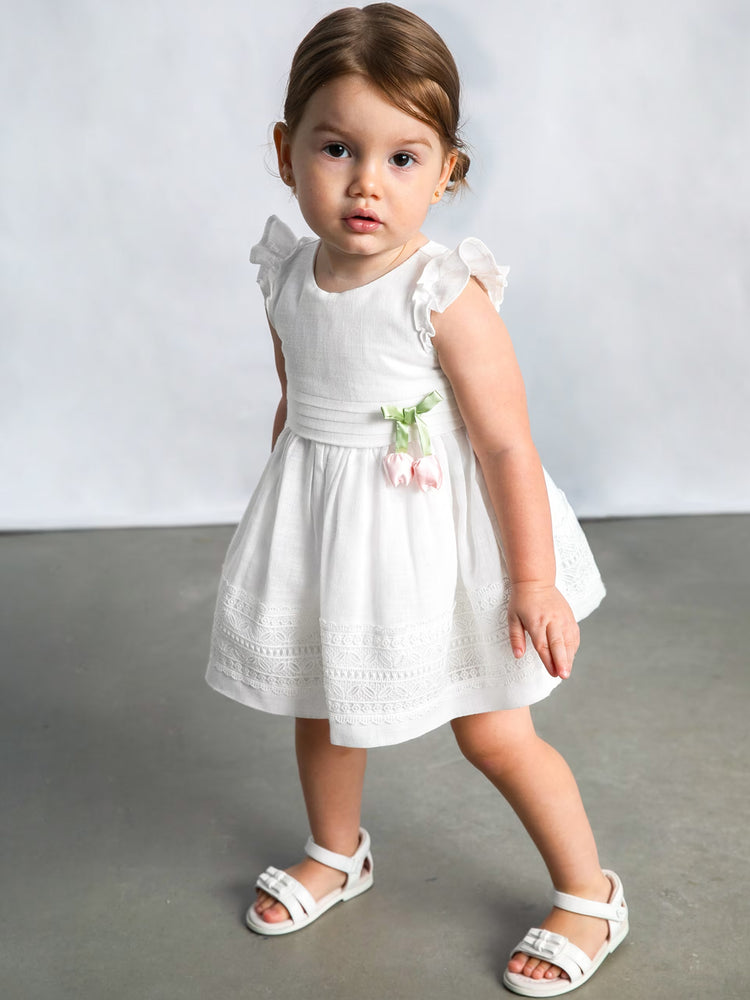 Βρεφικό φόρεμα κιπούρ | 26-01907-042