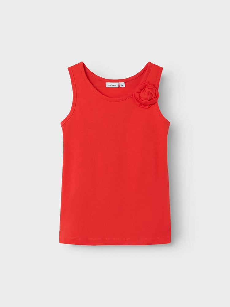 Εφηβική μπλούζα λουλούδι NKFHADI TANK TOP 13240942 | 13240942