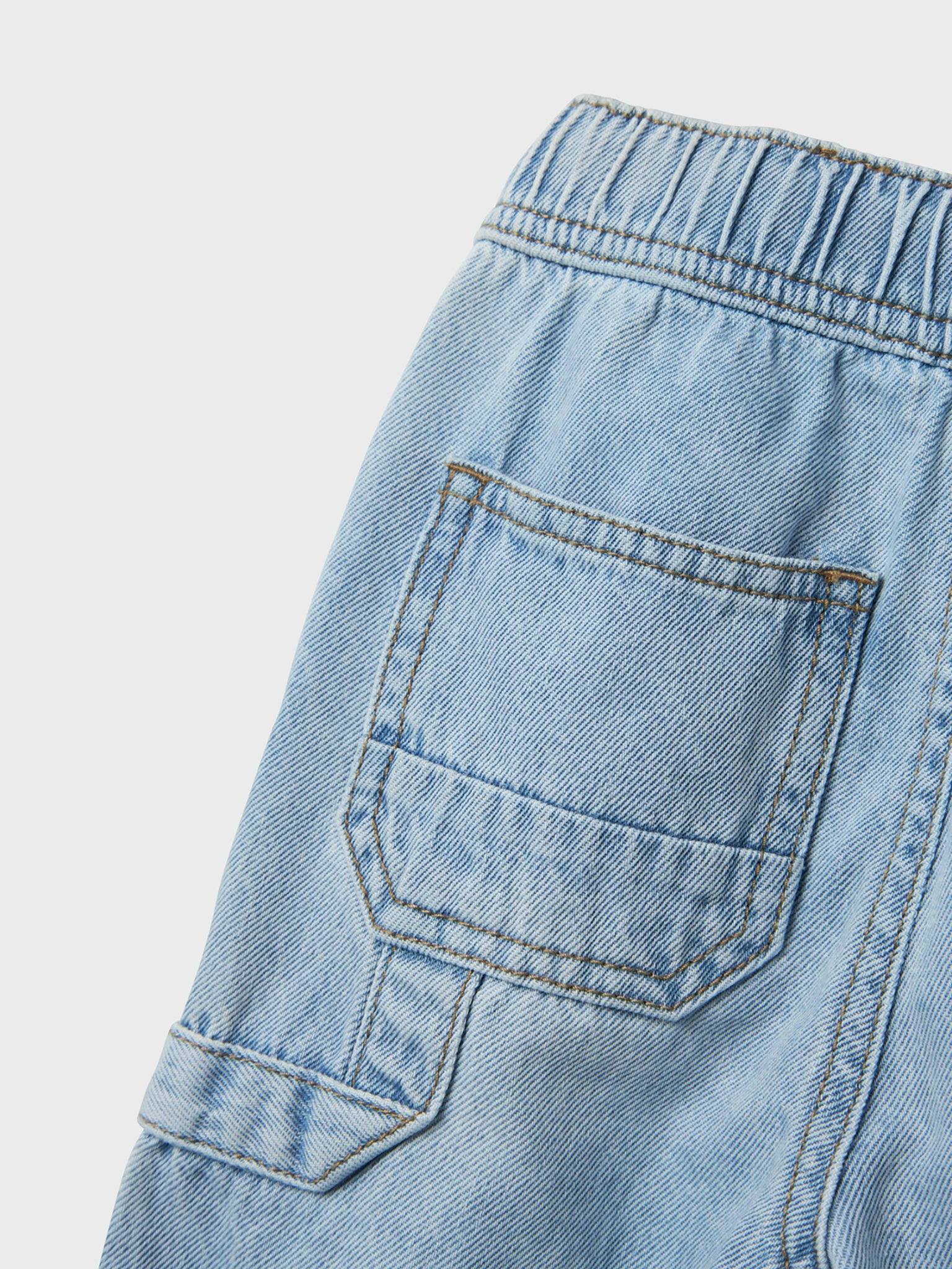 Παιδικό παντελόντι τζιν Light Blue NMMRYAN JOG JEANS 9900-BY NOOS 13230818 | 13230818