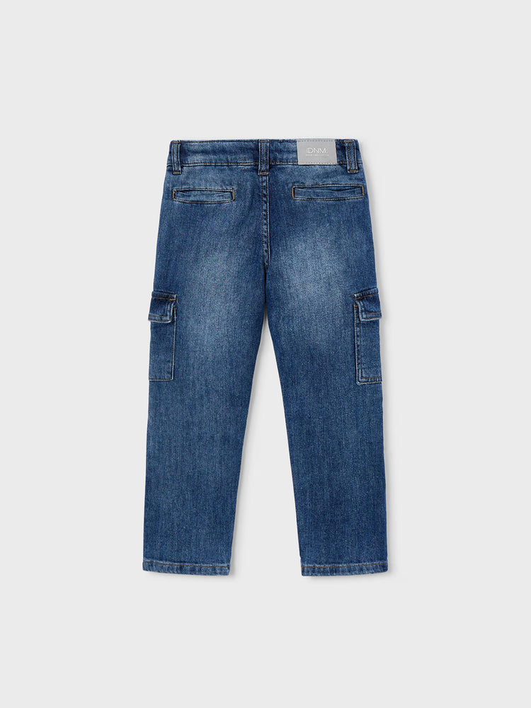 Παιδικό παντελόνι τζιν cargo | 26-03578-092