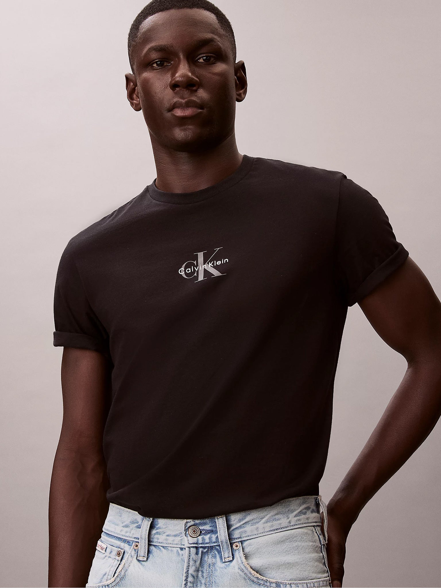 Ανδρικό t-shirt SS 30S MICRO MONOLOGO GRAPHIC LV04RB866GUB1 | LV04RB866GUB1