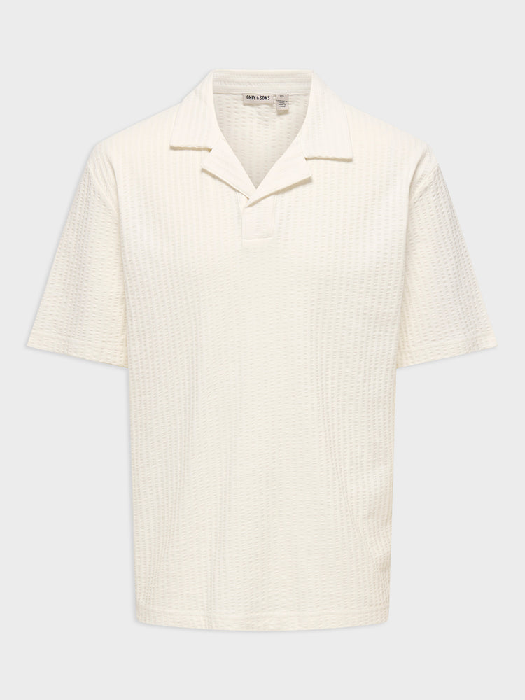 Ανδρικό polo ONSAUSTIN RLX SS SEERSUCK RSRT POLO TEE 22038187 | 22038187