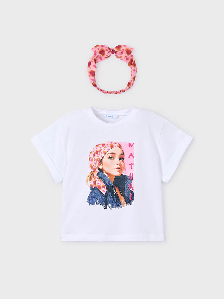 Παιδική μπλούζα με κορδέλα | 26-03010-095