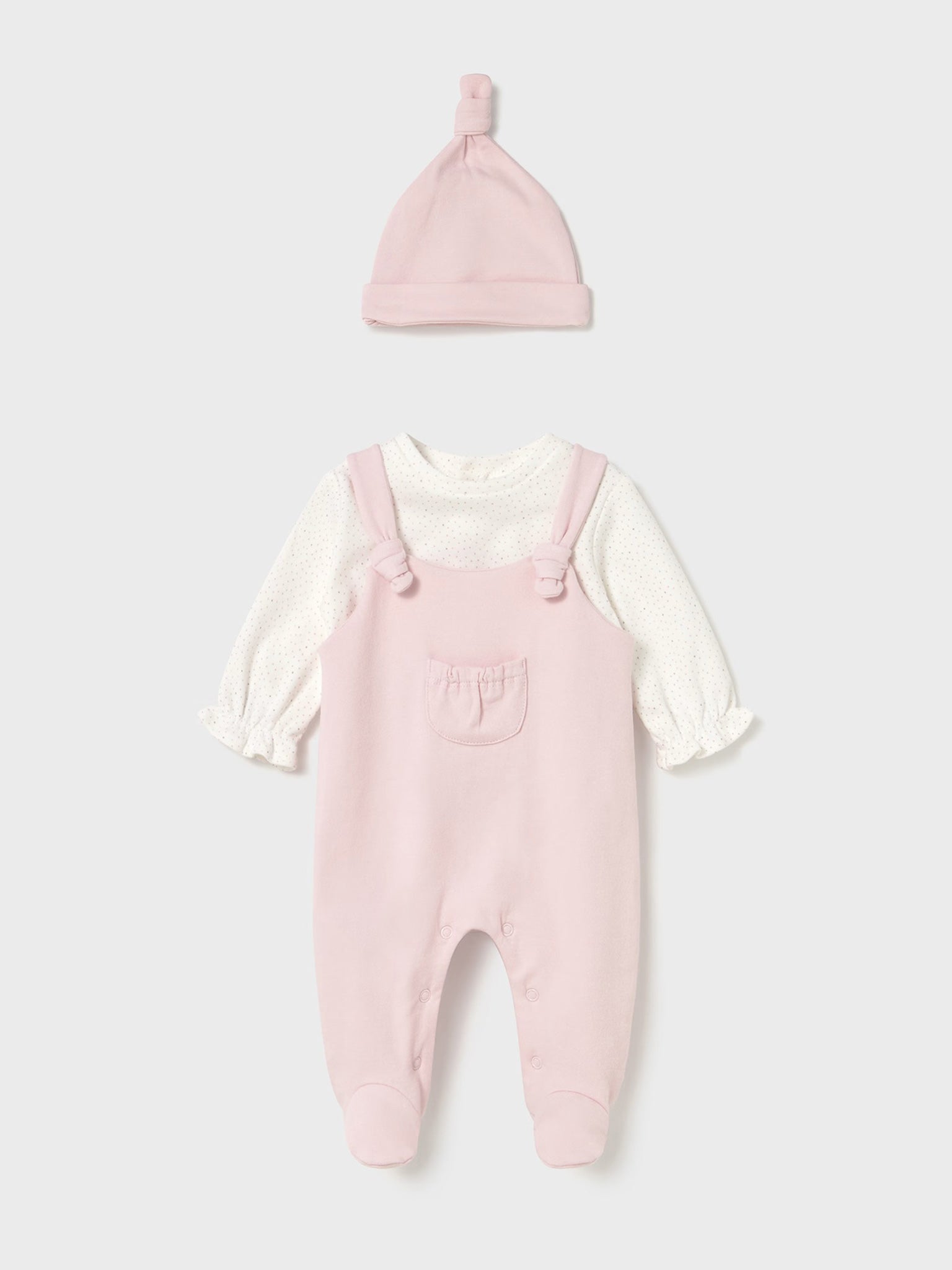 Βρεφικό φορμάκι με σκούφο | 15-02602-022