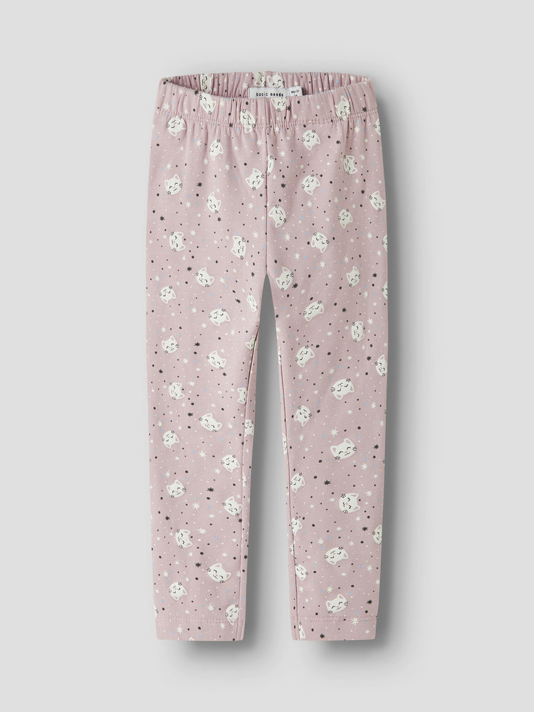 Παιδικό κολάν σταμπωτό Yang Cats NMFDAVINA AOP SWE LEGGING 13234445 | 13234445