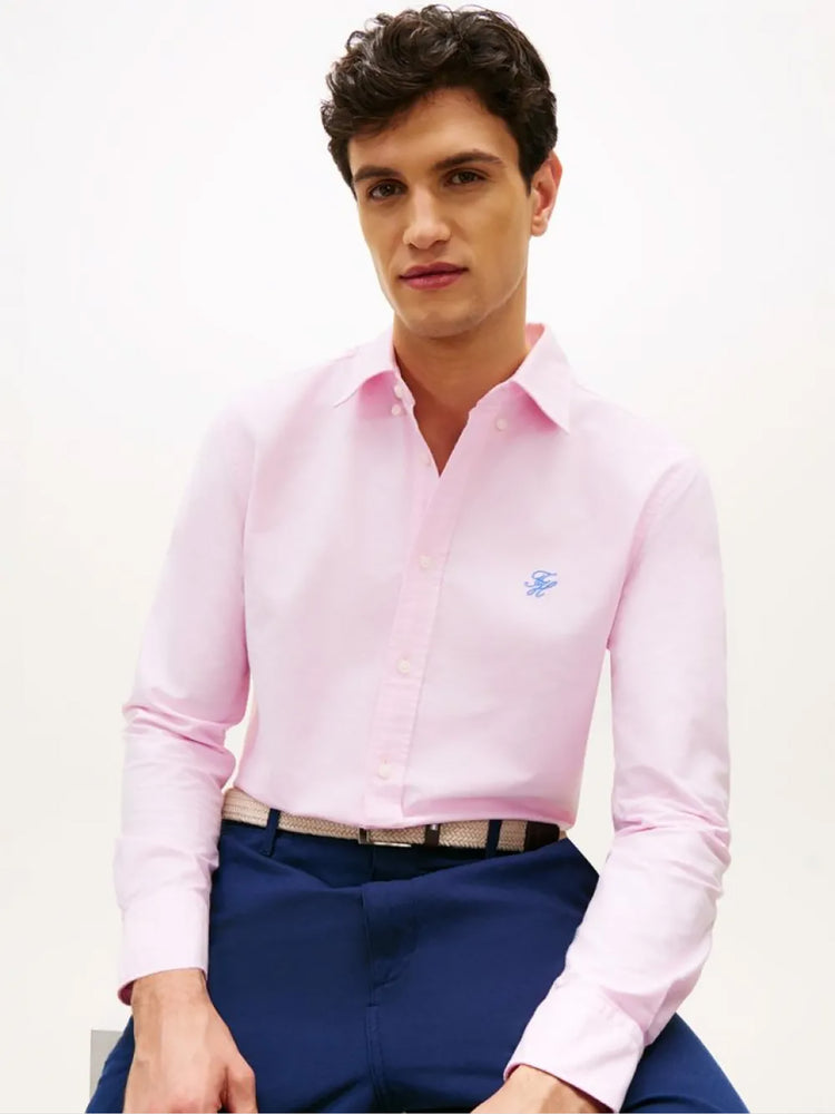 Ανδρικό πουκάμισο HERITAGE OXFORD IMD RF SHIRT MW0MW42422TOR | MW0MW42422TOR