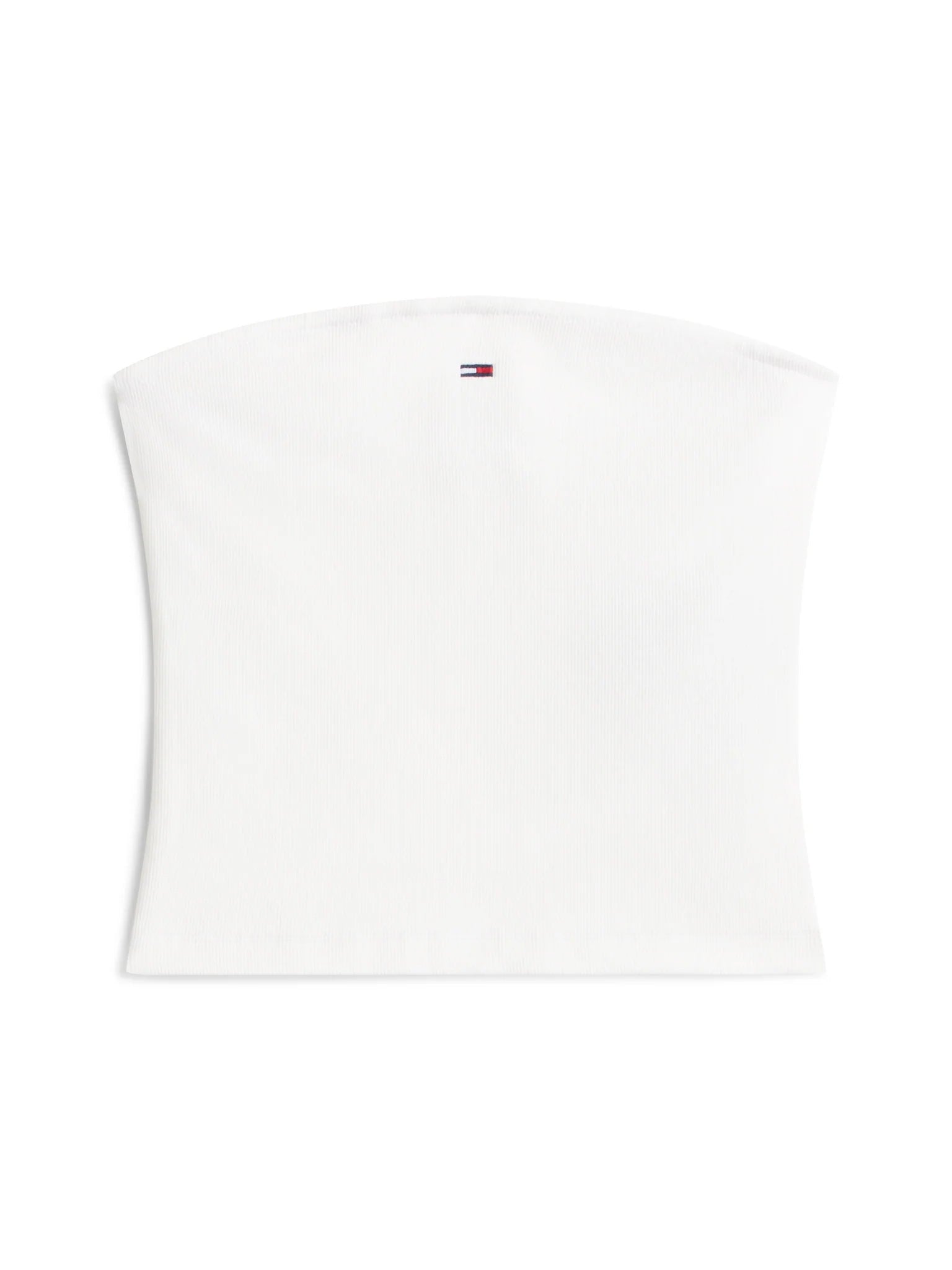 Γυναικείο top στράπλες TJW SLIM SH BANDEAU RIB TOP DW0DW22263YBL | DW0DW22263YBL