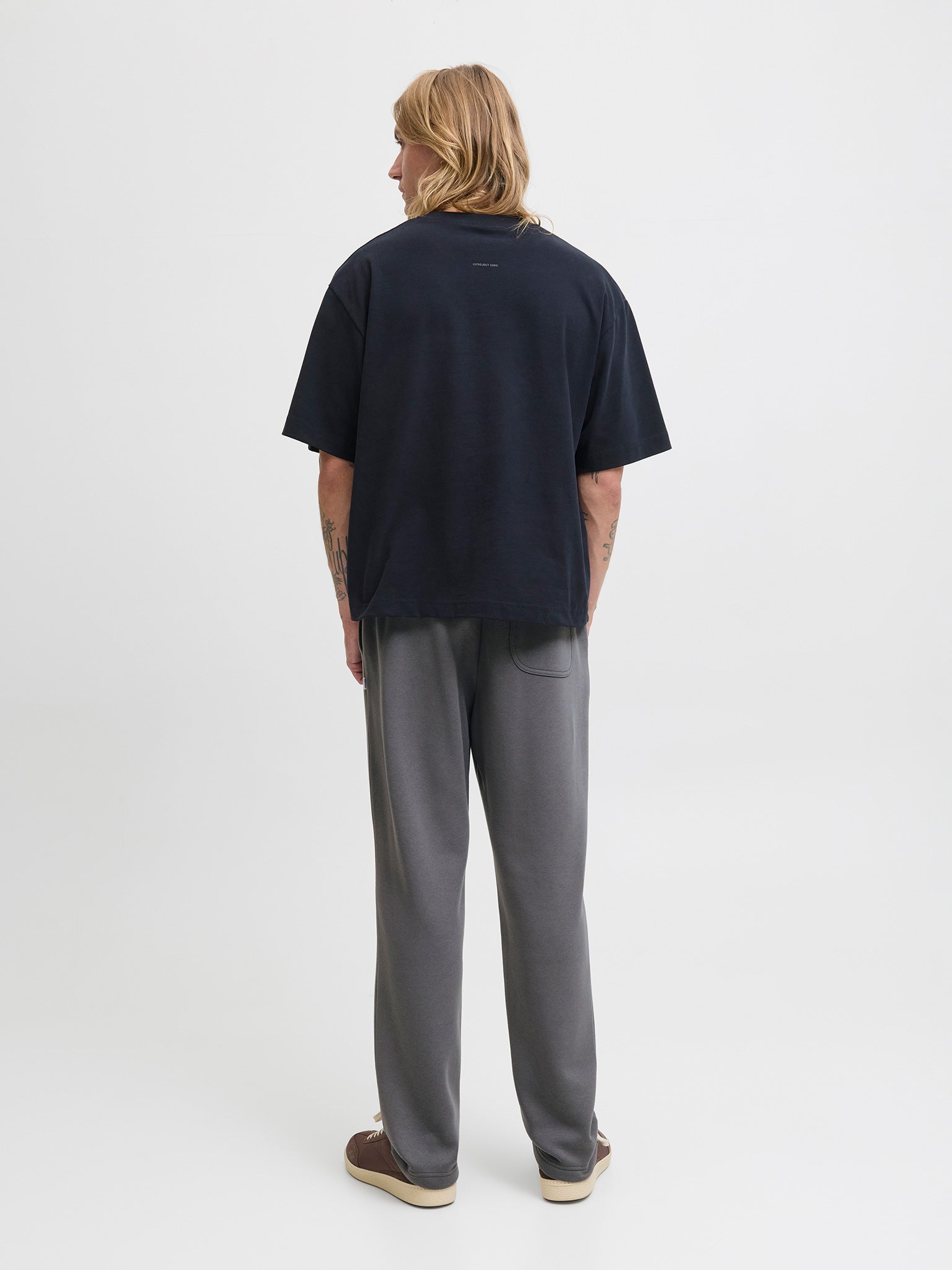 Ανδρικό παντελόνι φόρμας JPSTKANE BRADLEY UNCUFFED SWT PANTS NOOS 12279134 | 12279134