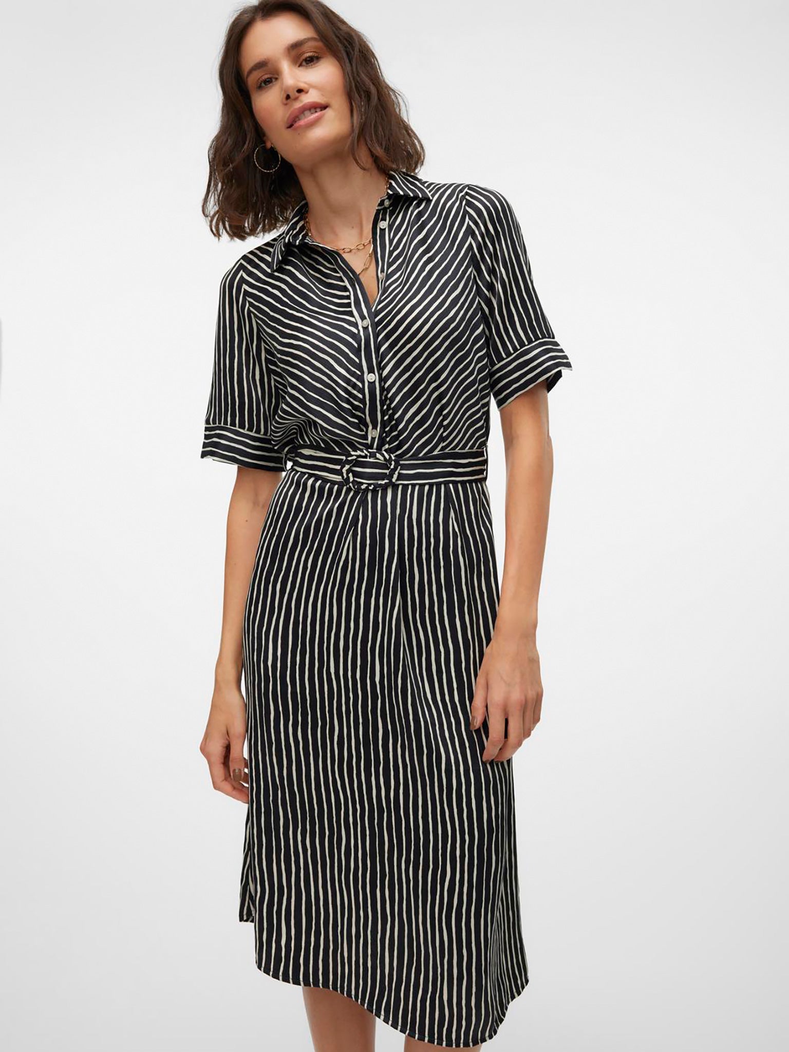 Γυναικείο φόρεμα σεμιζιέ VMLILLIAN MARA 2/4 SHIRT DRESS WVN 10311439 | 10311439