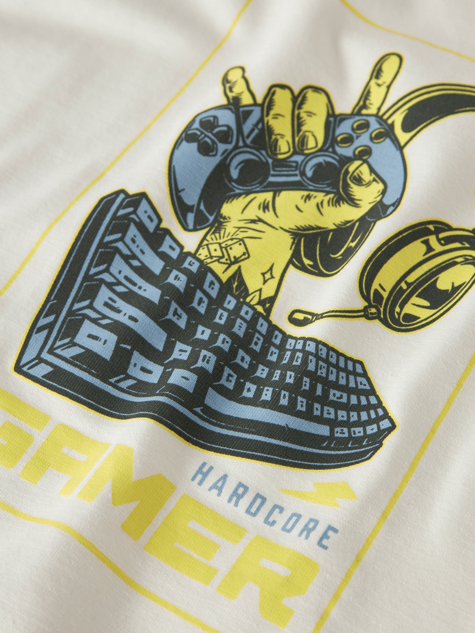 Εφηβική μπλούζα μακό gamer NKMVUX LS TOP 13224969 | 13224969