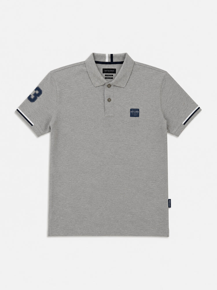 Ανδρικό polo μελανζέ 24GE.814/YL | 24GE.814/YL