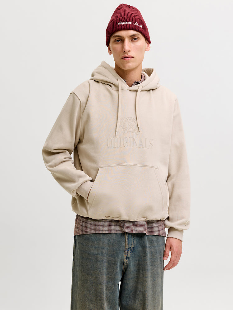 Ανδρική μπλούζα φούτερ JORFREDERIKSBERG MONOGRAM SWEAT HOOD 12300022 | 12300022