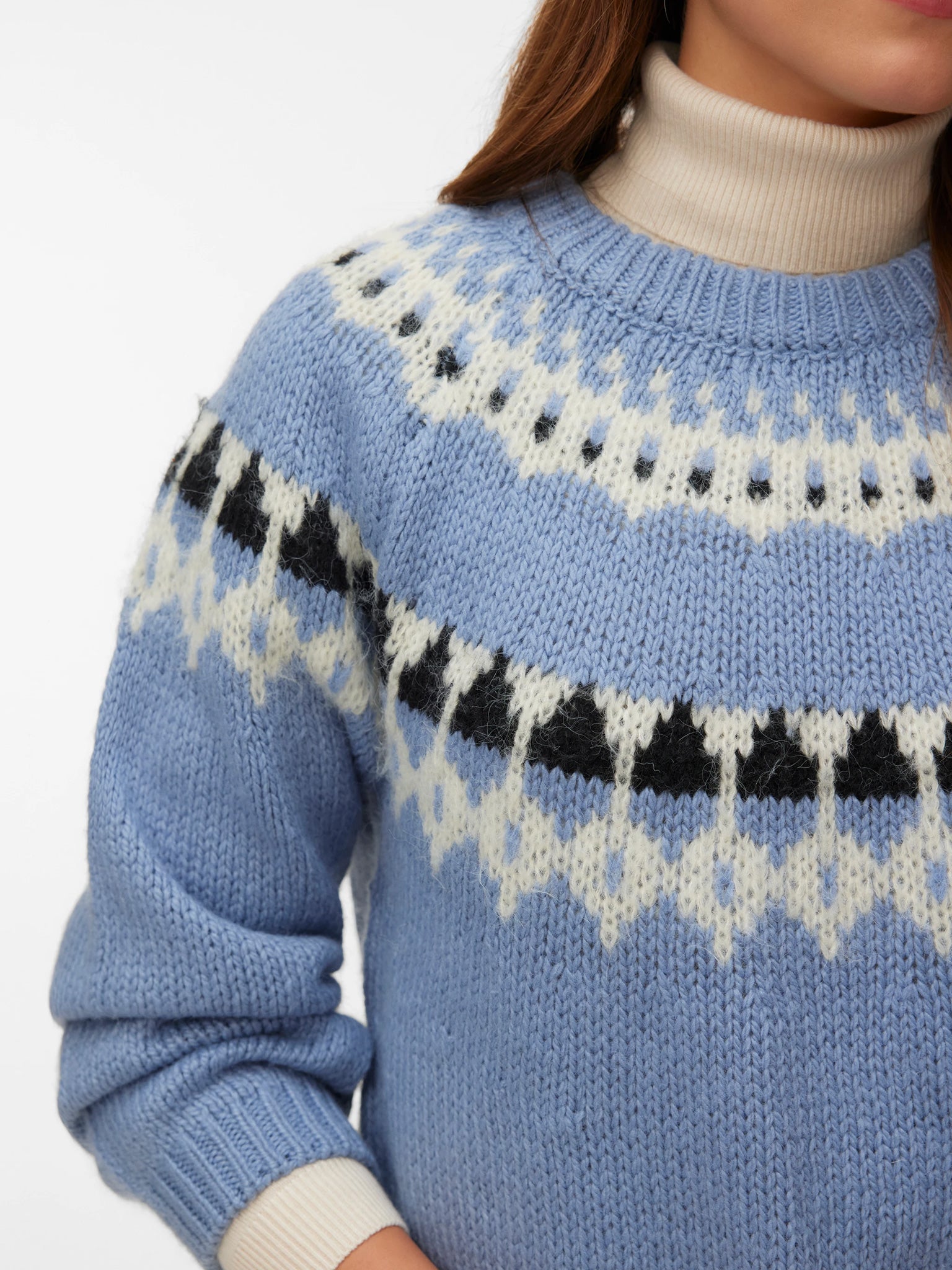 Γυναικεία μπλούζα πλεκτή AWTILLIE LS O-NECK KNIT 10334044 | 10334044