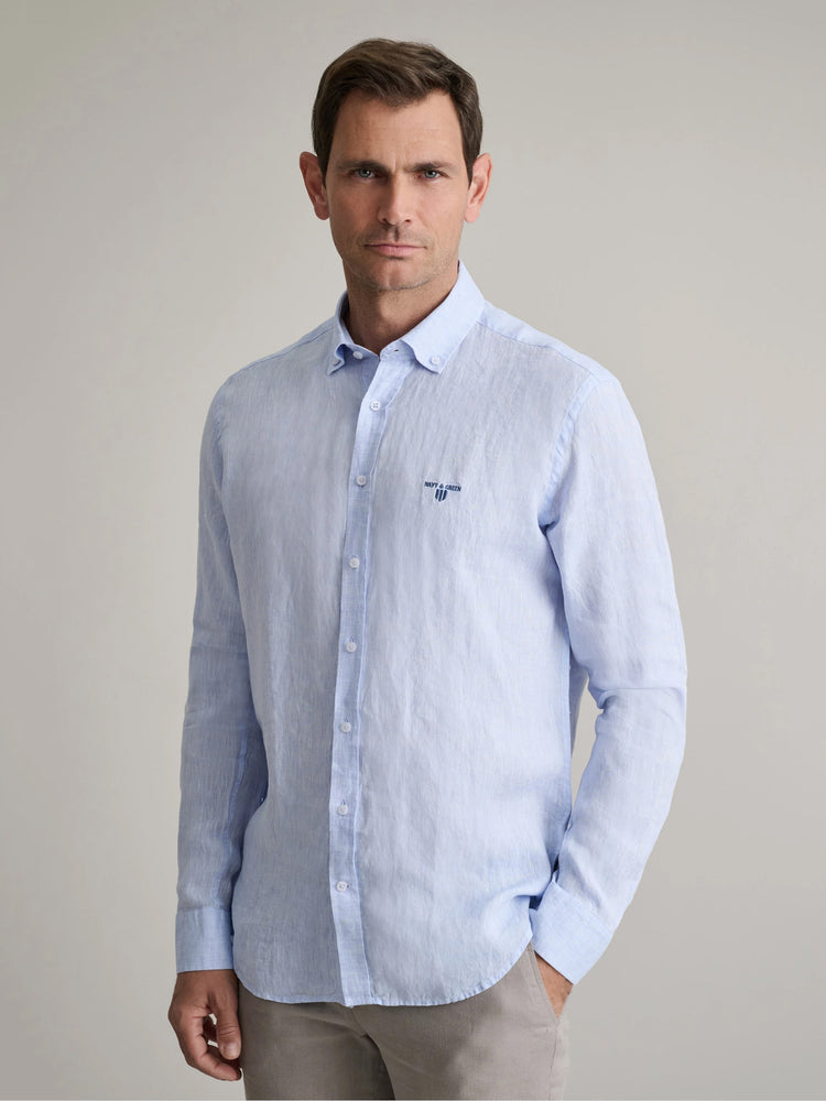 Ανδρικό πουκάμισο light sky blue 24NG.BX153/1B.4 | 24NG.BX153/1B.4