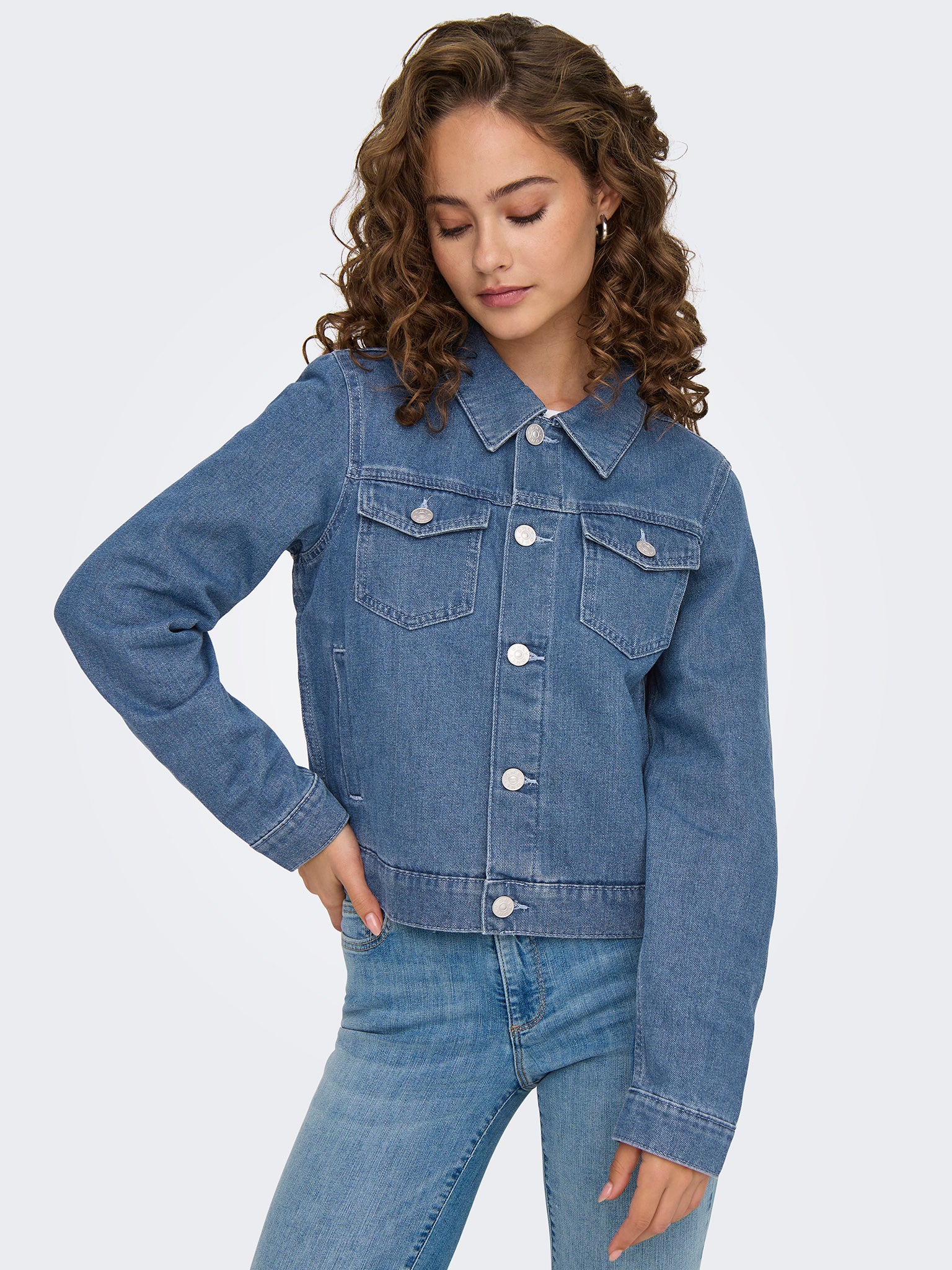 Γυναικείο τζάκετ τζιν light blue ONLRILLO L/S JACKET AKM DNM 15346962 | 15346962