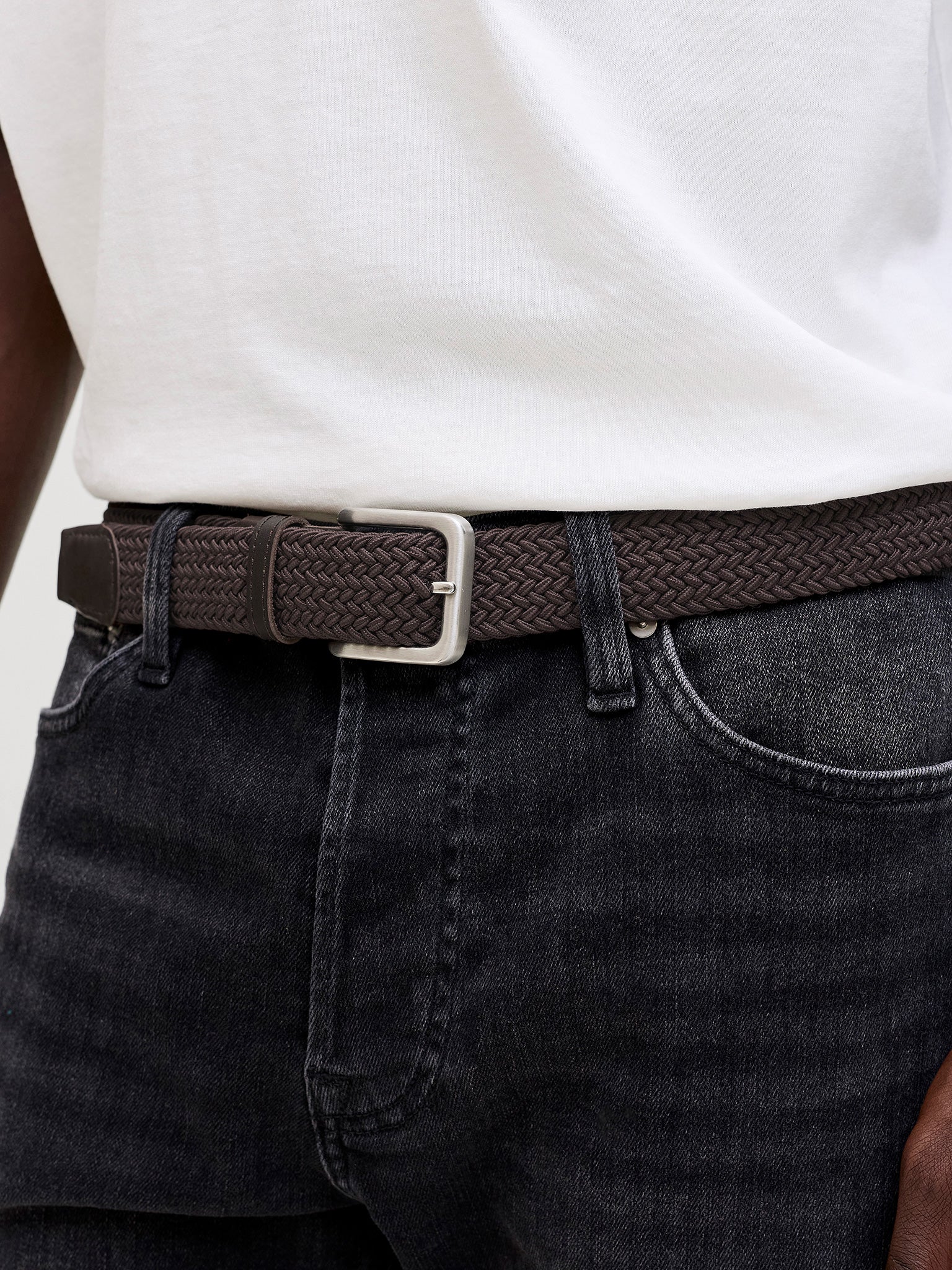 Ανδρική ζώνη JACSPRING WOVEN BELT NOOS 12118114 | 12118114