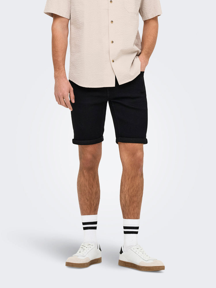Ανδρική βερμούδα τζιν ONSPLY BLKD 9041 PIM DNM SHORTS NOOS 22029041 | 22029041